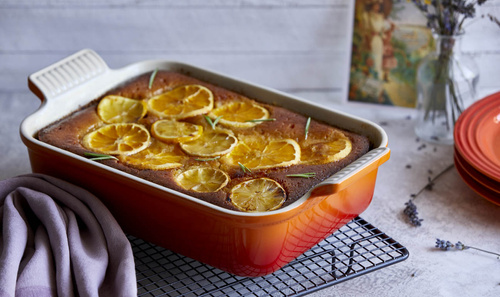 Forma do zapiekania 32 x 24 cm mist grey LE CREUSET