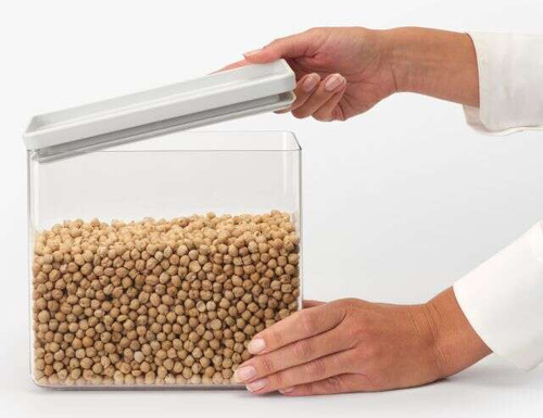 Pojemnik prostokątny 3,5l Tasty+ Light Grey BRABANTIA 