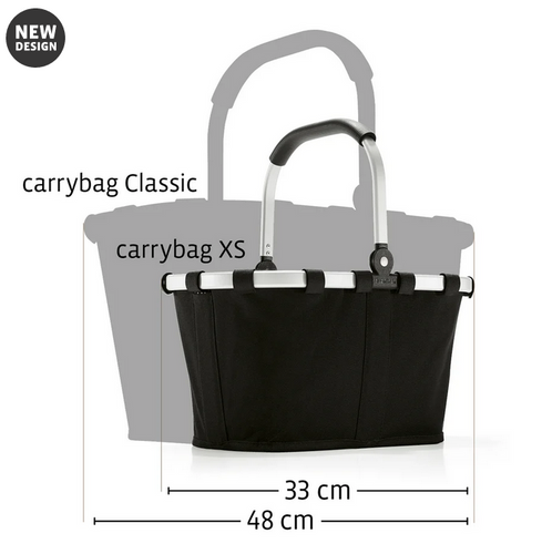 Koszyk carrybag raffia blue REISENTHEL