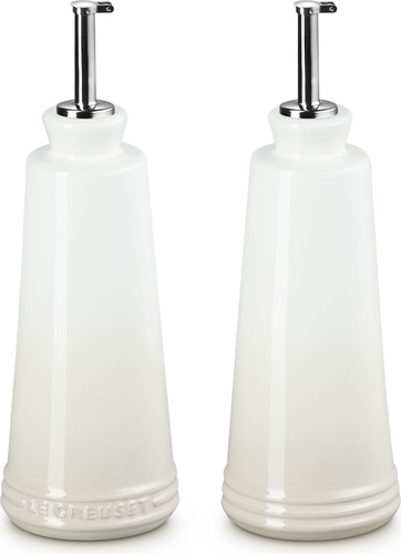 Zestaw do oliwy i octu meringue LE CREUSET