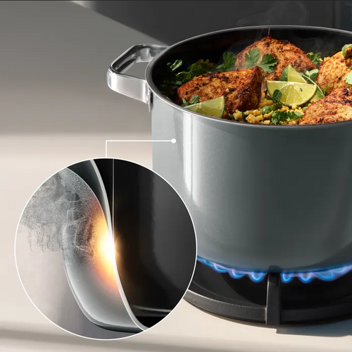 Zestaw 4 naczyń Fusiontec Mineral Pro platinum WMF