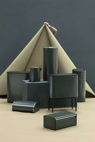 Kosz 30 l Touch Bin New Pine Green BRABANTIA