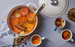 Brytfanna żeliwna okrągła 24 cm meringue LE CREUSET