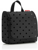 Kosmetyczka toiletbag glossy dots black REISENTHEL