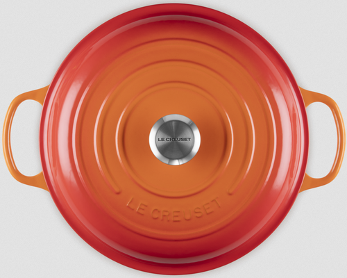 Garnek profesjonalny Gourmet 30 cm płomienny LE CREUSET