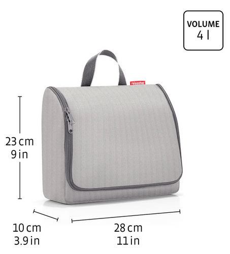 Kosmetyczka toiletbag XL twist coffee REISENTHEL