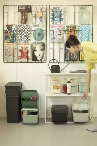 Kosz 20l Stackable Sort & Go Fir Green BRABANTIA