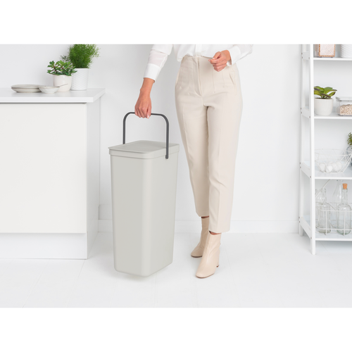 Kosz Sort & Go 40l Light Grey BRABANTIA