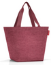Torba shopper M twist maroon REISENTHEL