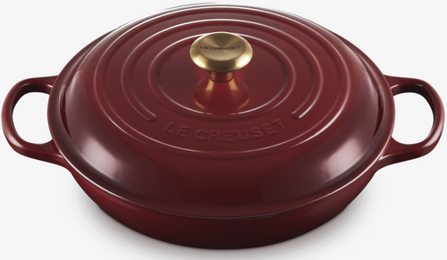 Garnek żeliwny Gourmet 30 cm garnet LE CREUSET