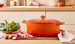 Brytfanna żeliwna owalna 29 cm wiśniowa LE CREUSET