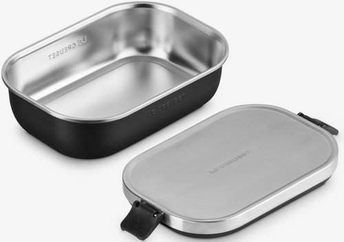 Pojemnik na lunch 900 ml On The Go czarny mat LE CREUSET
