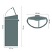 Kosz Touch Bin do segregacji 23l + 10l platynowy BRABANTIA
