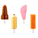 Zestaw 4 foremek do lodów Iconic Ice Lolly Moulds LEKUE