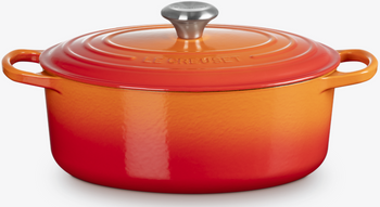 Brytfanna żeliwna owalna 29 cm płomienna LE CREUSET