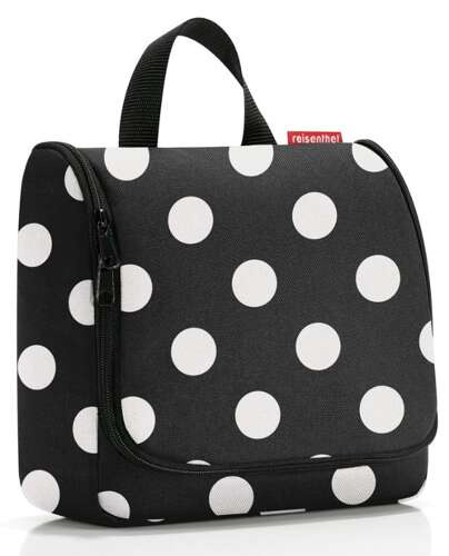 Kosmetyczka toiletbag dots white REISENTHEL