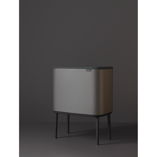 Kosz BO Touch Bin 3  x 11l platynowy  BRABANTIA 