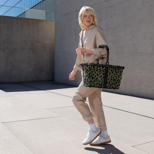 Koszyk carrybag teddy leo olive REISENTHEL