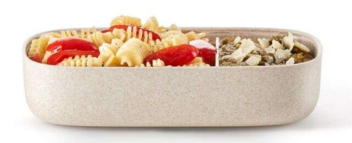 LunchBox To Go Organic 500 ml beige LEKUE