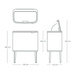 Kosz BO Touch Bin 11-23l platynowy BRABANTIA