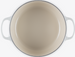 Brytfanna żeliwna okrągła 24 cm meringue LE CREUSET