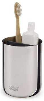 Organizer na szczoteczki EasyStore™Luxe stalowy JOSEPH JOSEPH