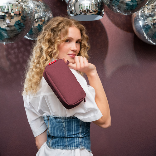 Kosmetyczka multicase twist maroon REISENTHEL