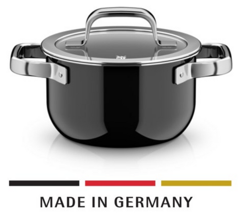 Garnek 16 cm - 2 l Fusiontec Mineral Pro czarny WMF