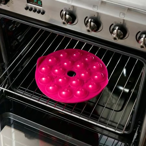 Forma do cake popsów (18 sztuk) silikonowa różowa LEKUE 