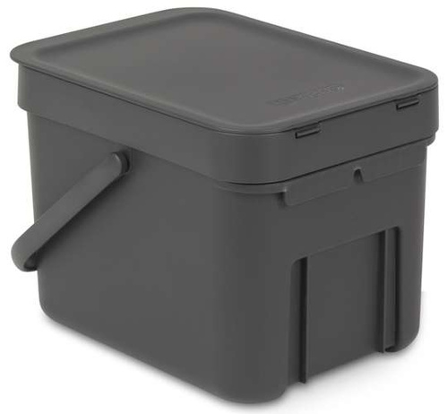 Kosz Sort & Go 6l Dark Grey BRABANTIA