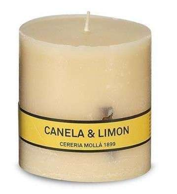 Świeca Asturias 8 cm Cinnamon & Lemon CERERIA MOLLA