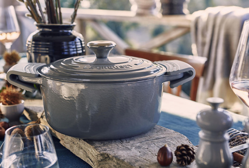 Zestaw 2 uchytów silikonowych na garnek garnet LE CREUSET