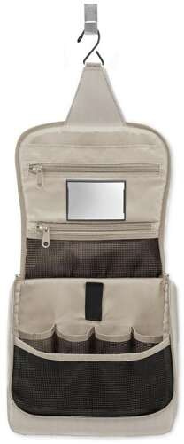 Kosmetyczka toiletbag herringbone sand REISENTHEL