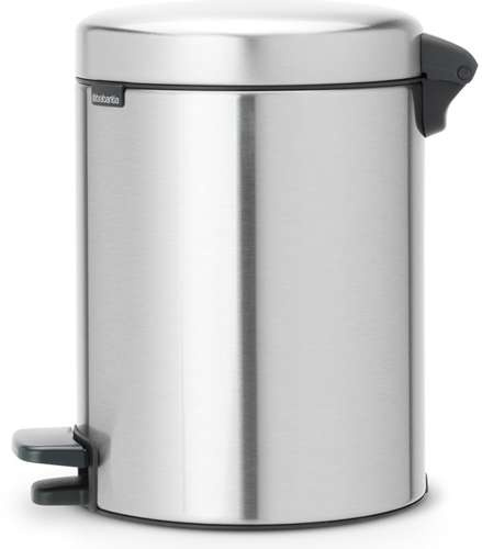 Kosz pedałowy NewIcon 5l stal matowa FPP BRABANTIA