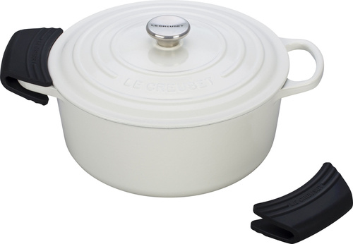 Zestaw 2 uchytów silikonowych na garnek garnet LE CREUSET