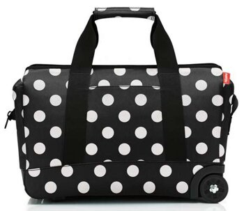 Torba allrounder trolley frame dots white REISENTHEL