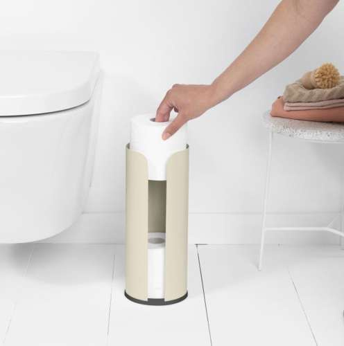 Zasobnik na papier toaletowy ReNew Soft Beige BRABANTIA