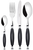 Zestaw sztućców 24 el. (na 6 osób) Country Black BUGATTI 