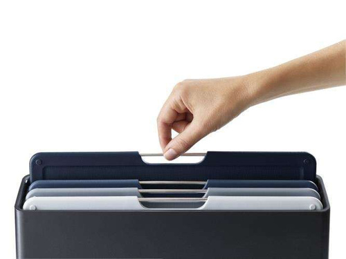 Zestaw 4 desek do krojenia w rozmiarze L grafitowy, Folio, JOSEPH&JOSEPH