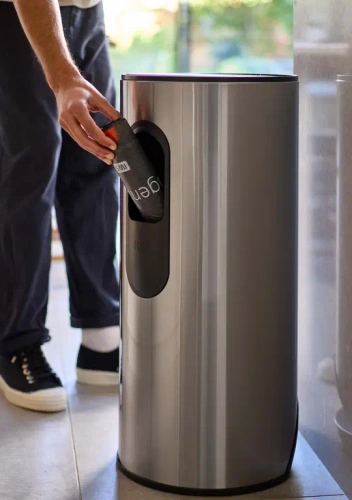 Kosz okrągły 30l Stainless Steel Arc JOSEPH JOSEPH