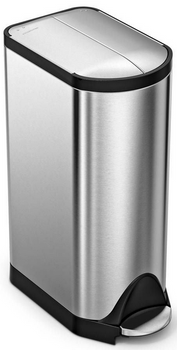 Kosz na śmieci 30l butterfly step can matowy SIMPLEHUMAN