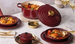 Brytfanna żeliwna okrągła 24 cm garnet LE CREUSET