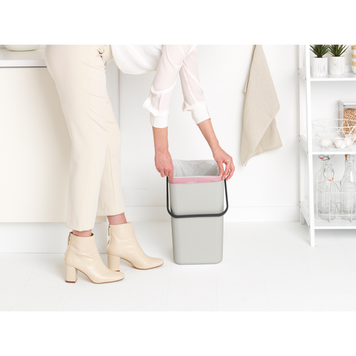 Kosz Sort & Go 25l Light Grey BRABANTIA