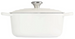 Brytfanna żeliwna okrągła 22 cm biała LE CREUSET