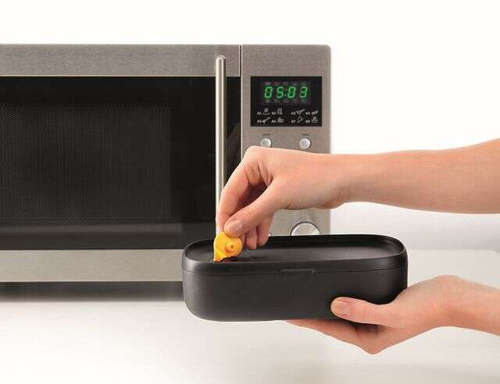 LunchBox To Go 2x500 ml różowy LEKUE