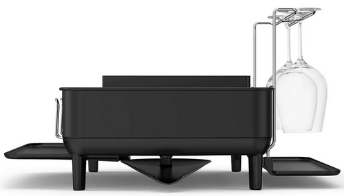 Suszarka do naczyń steel frame dishrack matte black SIMPLEHUMAN