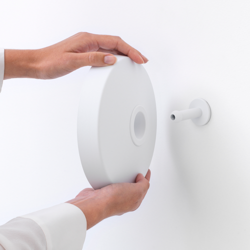 Lustro łazienkowe powiększające 5x MindSet Mineral Fresh White BRABANTIA