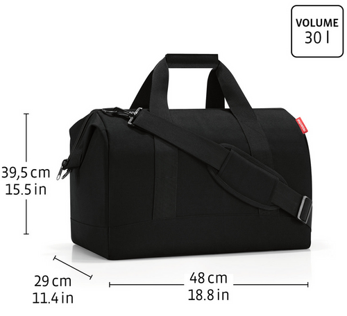 Torba allrounder L twist maroon REISENTHEL