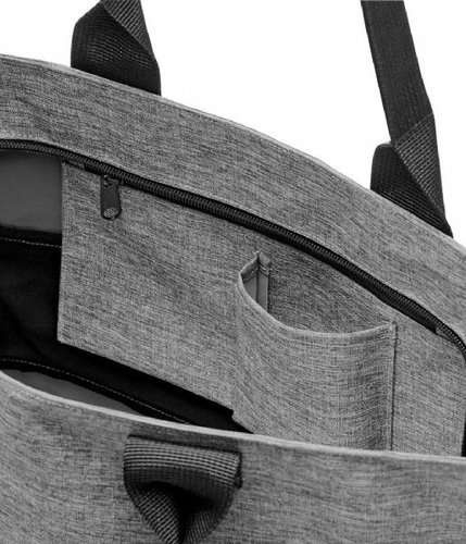 Torba shopper e1 twist silver REISENTHEL