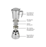 Kawiarka stalowa 6tz POWER ZEST FOR LIFE